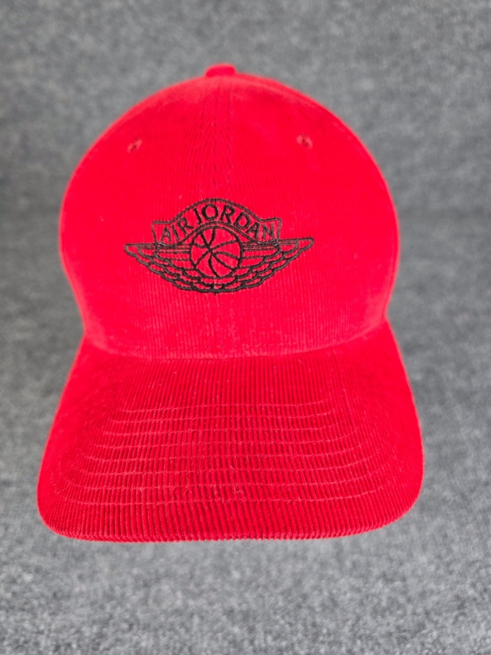 Jordan Classic '99 Wings Cap Hat Gym Red Corduroy Retro Style AV8445-687